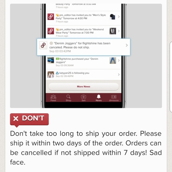 POSHMARK DON'TS - Picture 3 of 8